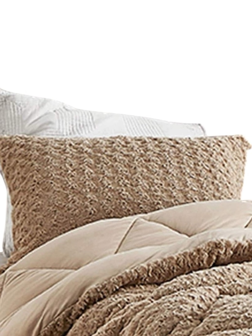 New In Bag Coma Inducer Puppy Love Ultra Soft Standard Pillow Sham Beige